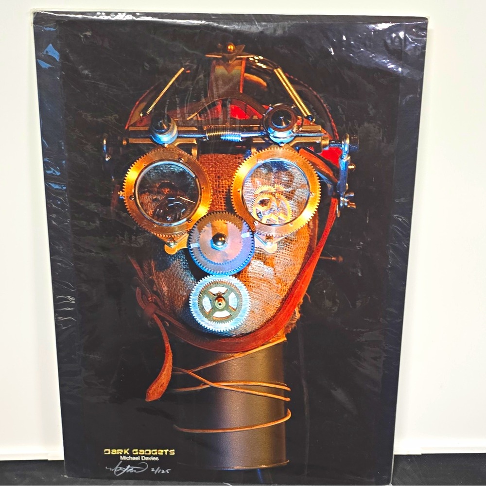 Michael Davies Dark Gadgets Limited Edition Signed Steampunk Art Print Unframed